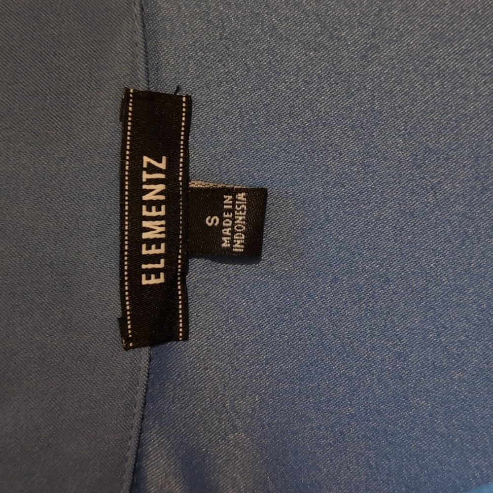 SkyBlue Zip-up Jacket by Elementz™ SzSmall Polyester/Spandex Blend NWT - Picture 13 of 16